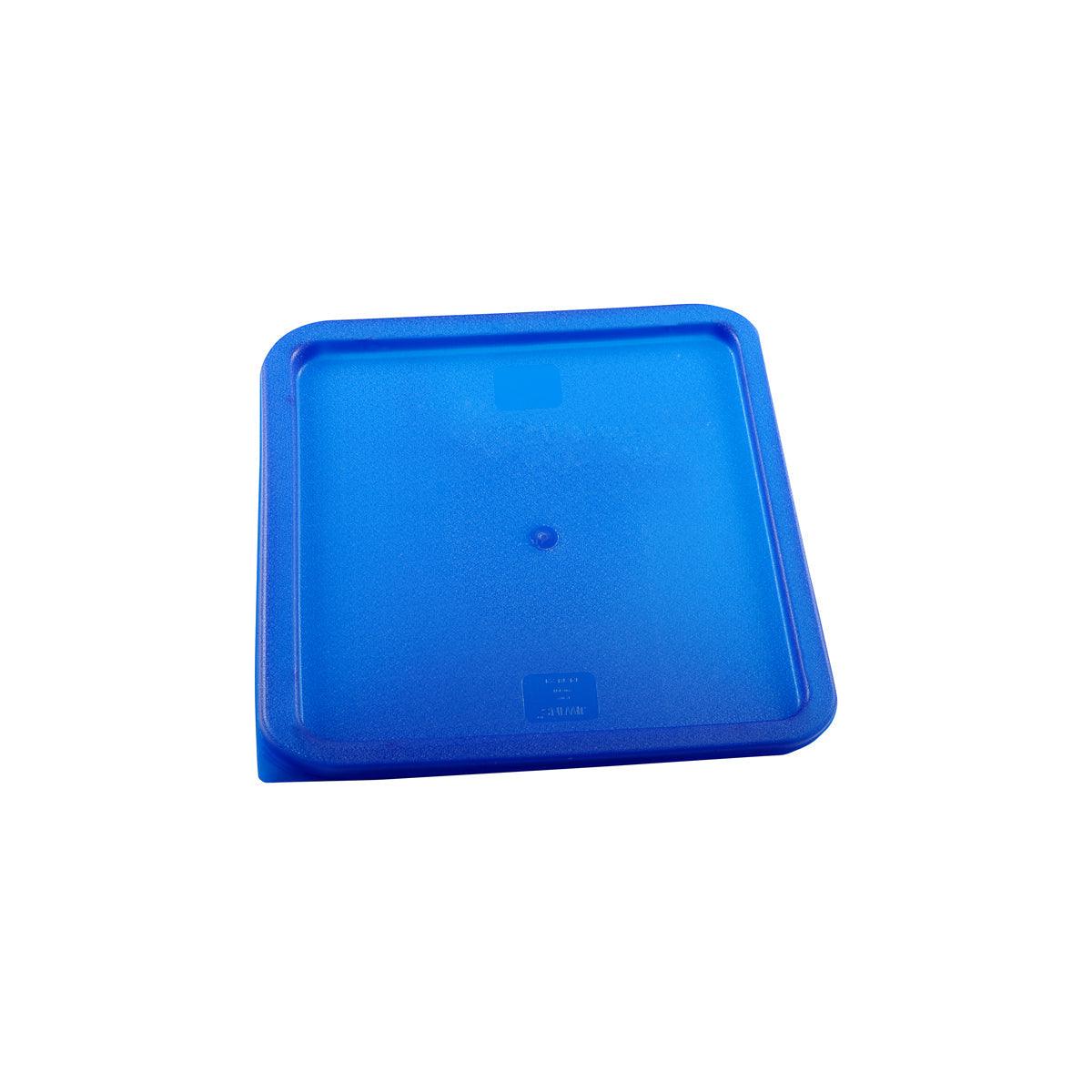 Jiwins Square Lid to Suit Food Container Blue 290x290x15mm (Box of 6) - Kitchenly