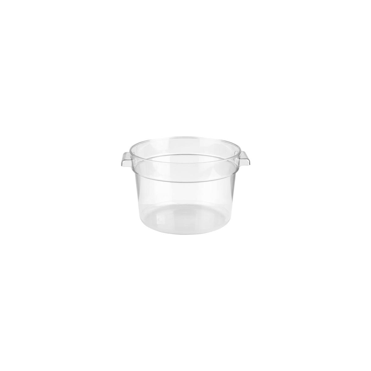 Jiwins Round Food Storage Container Polycarbonate 188x109mm / 2.0Lt - Kitchenly