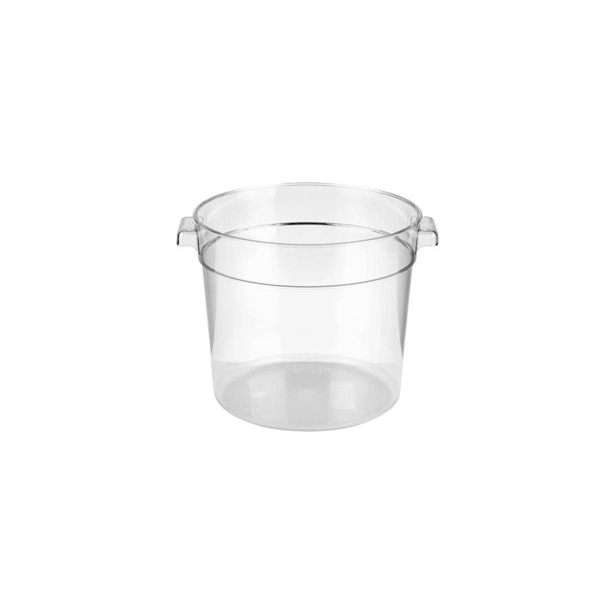 Jiwins Round Food Storage Container Polycarbonate 226x199mm / 6.0Lt - Kitchenly