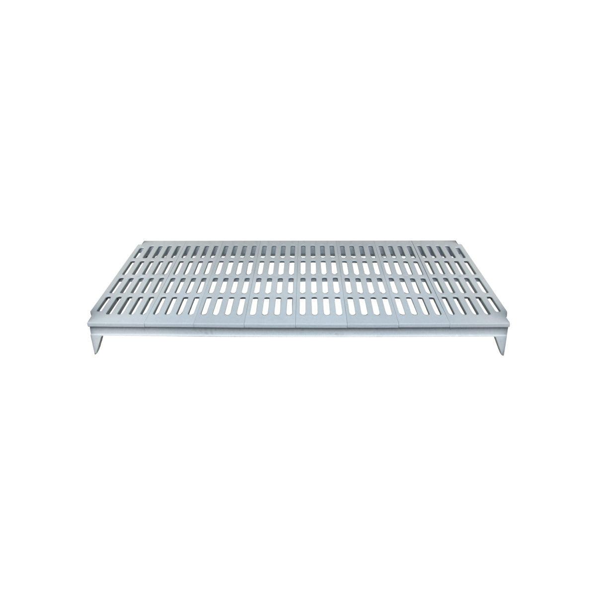 Jiwins Spare / Additional Vented Shelf Grey Polypropylene / Iron 1825x455mm - Kitchenly
