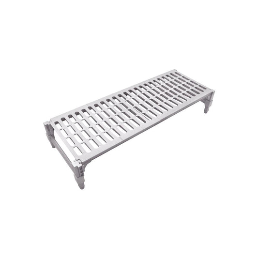 Jiwins Heaver Dunnage Rack Grey Polypropylene / Iron 1220x455x225mm - Kitchenly