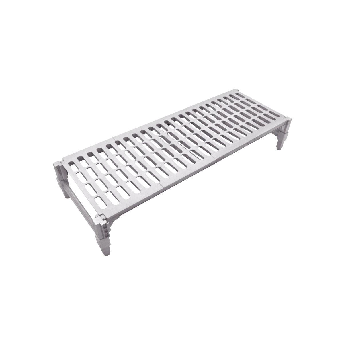 Jiwins Heaver Dunnage Rack Grey Polypropylene / Iron 1370x610x225mm - Kitchenly