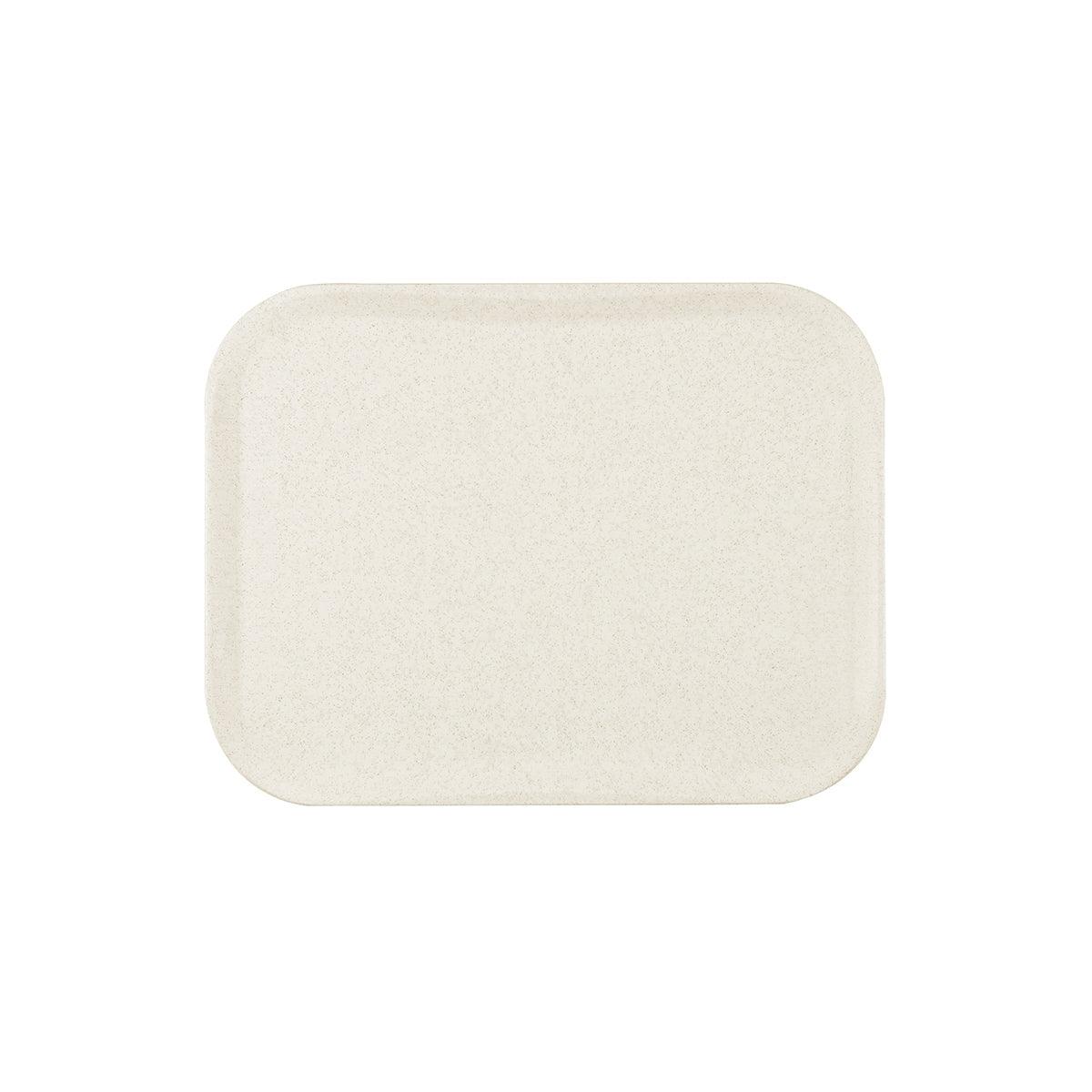 Kocel Poly Cream Rectangular Tray Smooth 460x360mm - Kitchenly