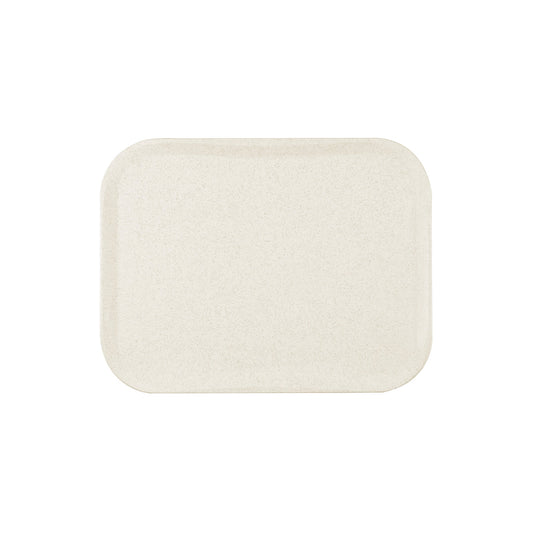 Kocel Poly Cream Rectangular Tray Smooth 460x360mm (Box of 12)