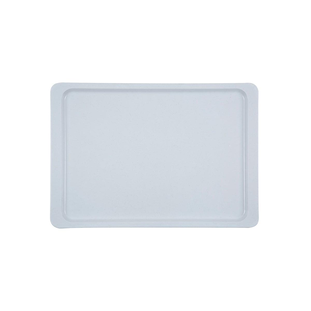 Kocel Poly Light Grey Rectangular Tray EN 1/1 Smooth 530x370mm - Kitchenly
