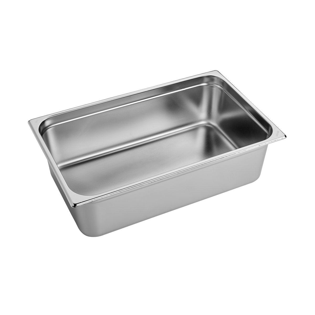 Inox Macel Maxipan Gastronorm 1/1 Size 530x325x150mm / 22.5Lt - Kitchenly