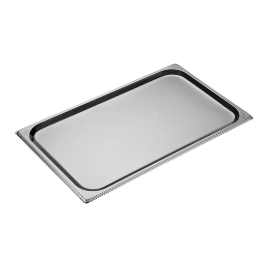 Inox Macel Maxipan Gastronorm Stackable Flat Lid 1/1 Size 530x325mm - Kitchenly
