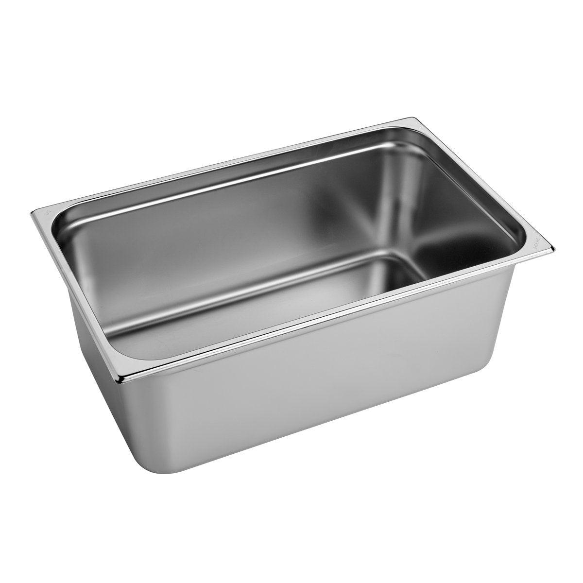 Inox Macel Maxipan Gastronorm 1/1 Size 530x325x200mm / 28.0Lt - Kitchenly