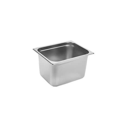 Inox Macel Maxipan Gastronorm 1/2 Size 325x265x200mm / 12.5Lt - Kitchenly