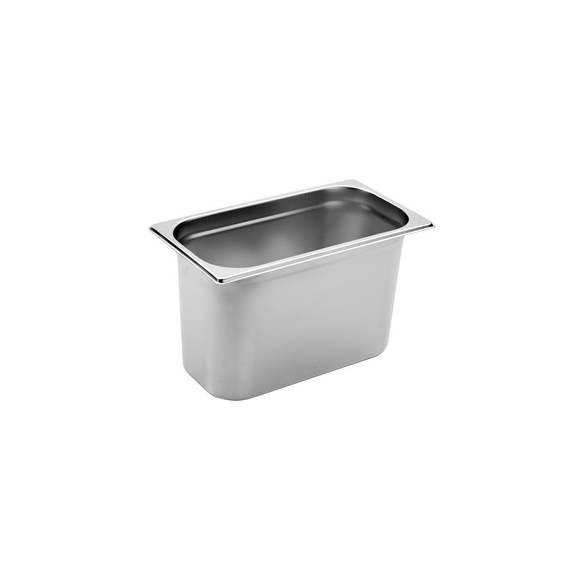 Inox Macel Maxipan Gastronorm 1/3 Size 325x176x200mm / 7.8Lt - Kitchenly