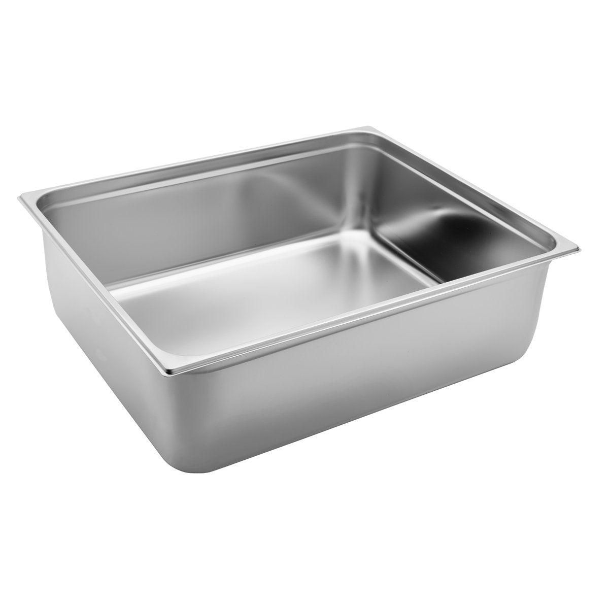 Inox Macel Maxipan Gastronorm 2/1 Size 650x530x200mm / 56.0Lt - Kitchenly