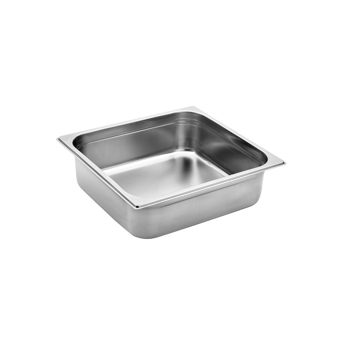 Inox Macel Maxipan Gastronorm 2/3 Size 354x325x100mm / 9.0Lt - Kitchenly