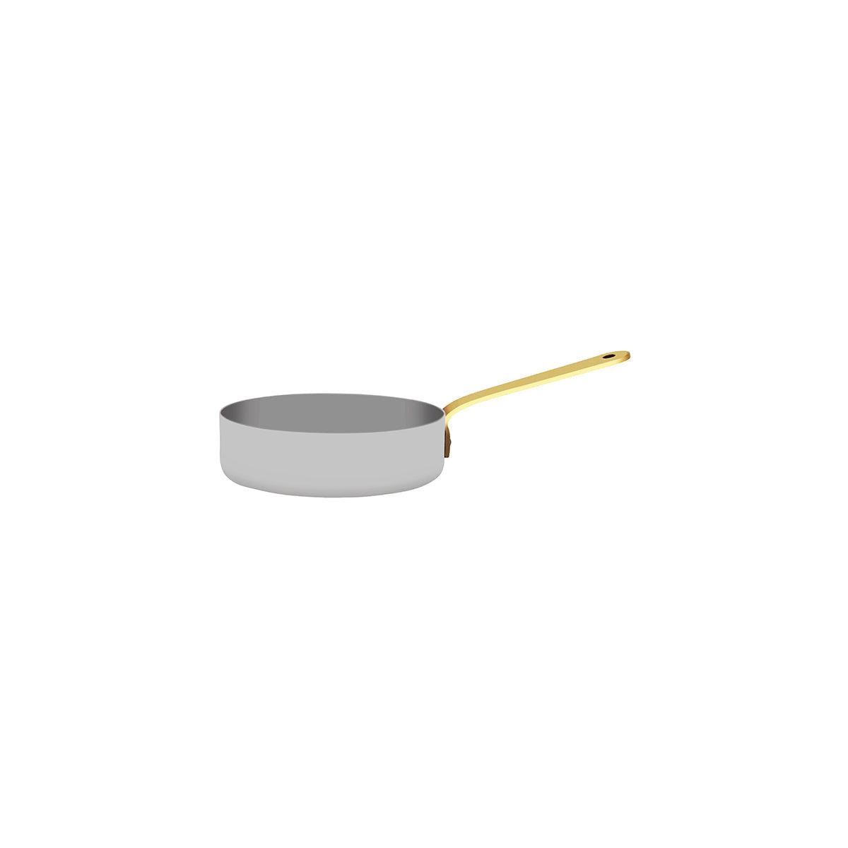 Chef Inox Miniatures Saucepan with Brass Handle Stainless Steel 120x35mm - Kitchenly