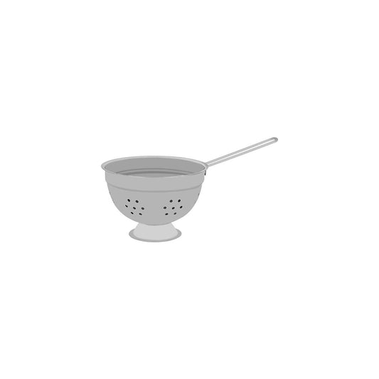 Chef Inox Miniatures Colander with Long Handle Stainless Steel 120x90mm - Kitchenly
