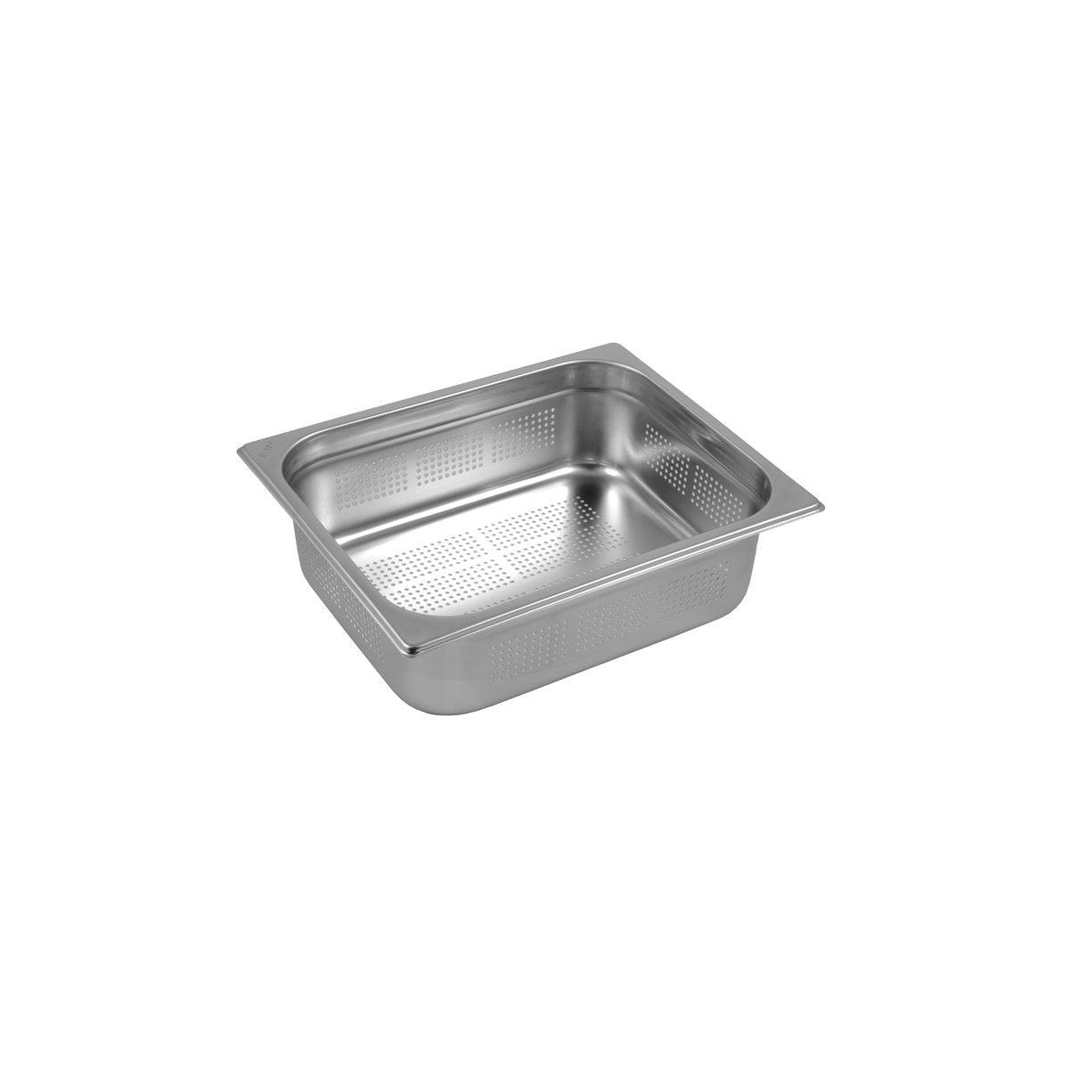 Inox Macel Maxipan Gastronorm Perforated 1/2 Size 100mm - Kitchenly
