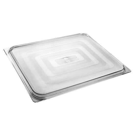 Inox Macel Gastronorm Pan Polycarbonate Lid Clear 2/1 Size 650x530mm (Box of 6) - Kitchenly
