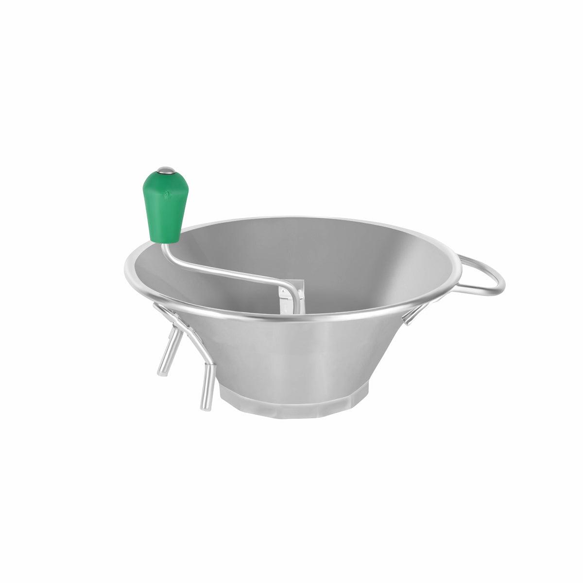 Paderno Food Mill Tin with 3 Blades (1.5/2.5/4mm) 310mm - Kitchenly