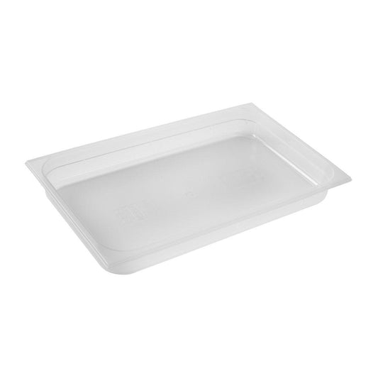 Inox Macel Gastronorm Pan Polypropylene 1/1 Size 530x325x65mm / 9.5Lt - Kitchenly