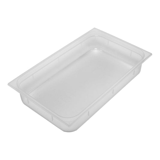 Inox Macel Gastronorm Pan Polypropylene 1/1 Size 530x325x100mm / 13.0Lt - Kitchenly