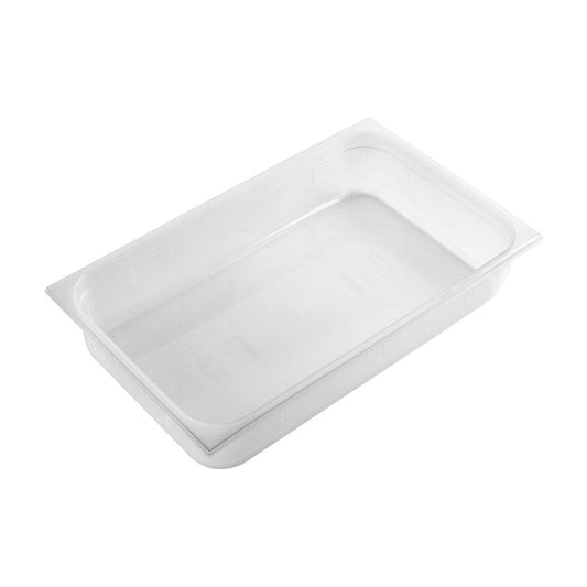 Inox Macel Gastronorm Pan Polypropylene 1/1 Size 530x325x150mm / 19.5Lt - Kitchenly