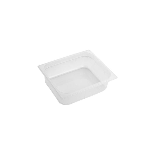 Inox Macel Gastronorm Pan Polypropylene 1/2 Size 325x265x100mm / 5.9Lt - Kitchenly