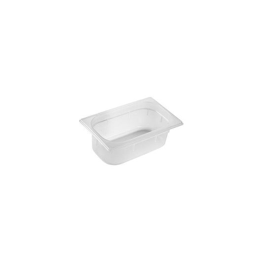 Inox Macel Gastronorm Pan Polypropylene 1/4 Size 265x162x100mm / 2.5Lt - Kitchenly