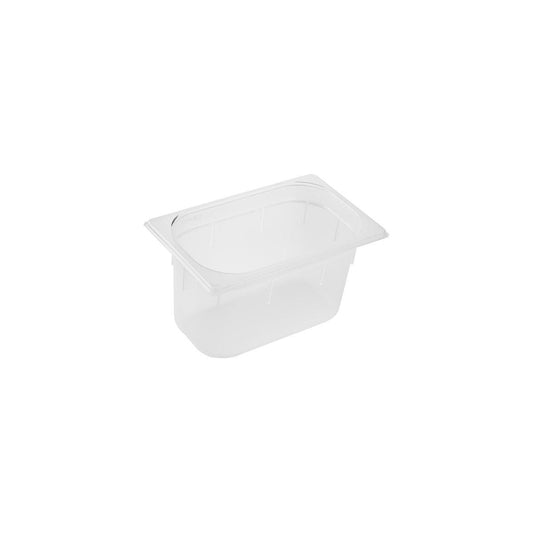 Inox Macel Gastronorm Pan Polypropylene 1/4 Size 265x162x150mm / 3.7Lt - Kitchenly