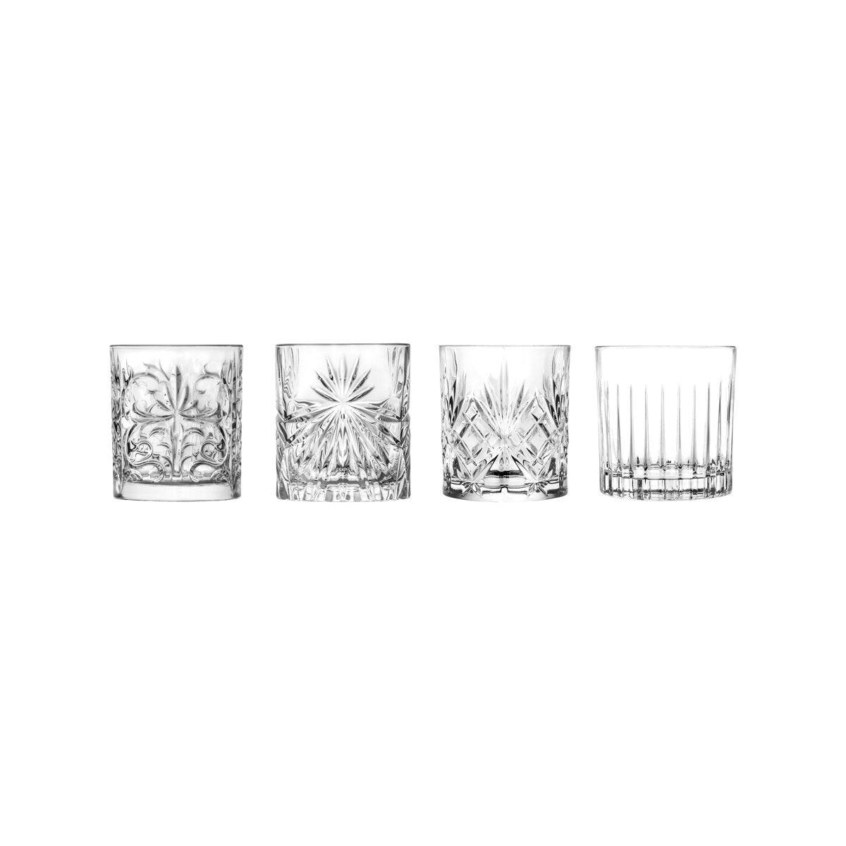 RCR Cristalleria Mixology D.O.F Tumbler Mixed Set of 4 - Kitchenly