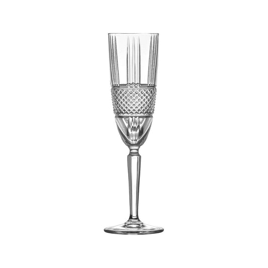 RCR Cristalleria Brillante Champagne Flute 190ml (Box of 12)