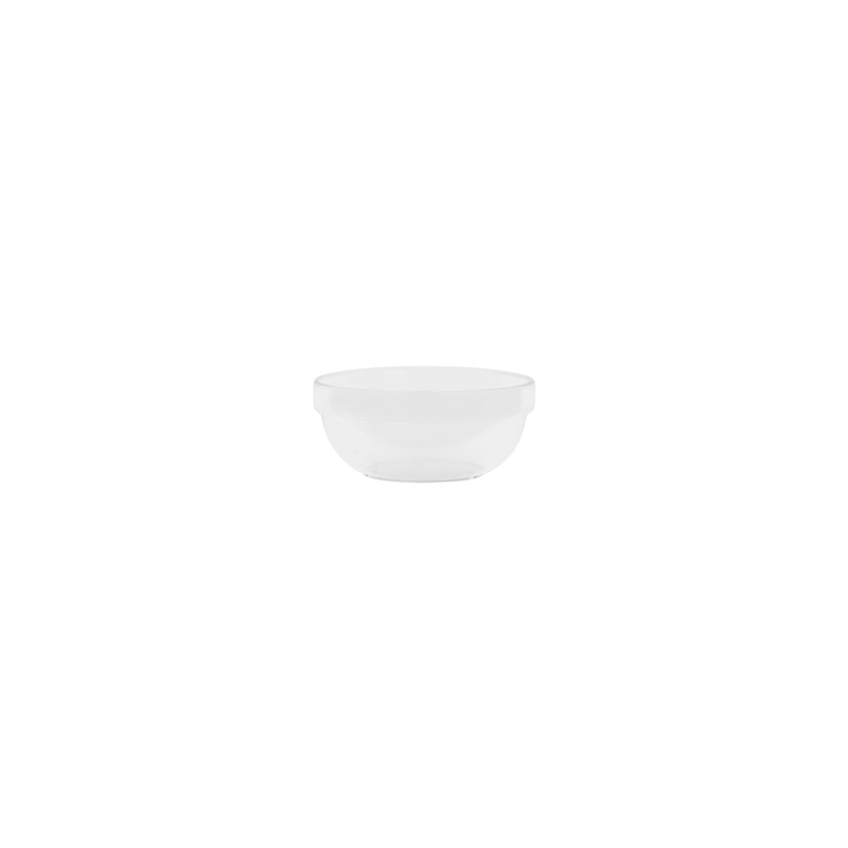 Roltex Polycarbonate Salad Dish Clear 110mm - Kitchenly