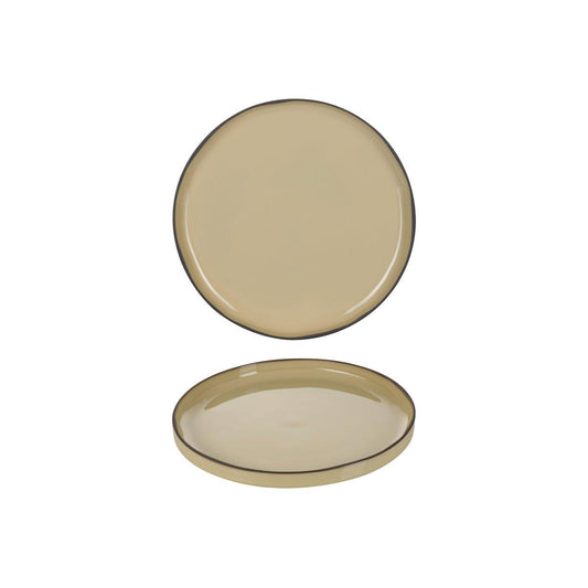 Revol Caractere Nutmeg Round Plate 260mm (Box of 4) - Kitchenly