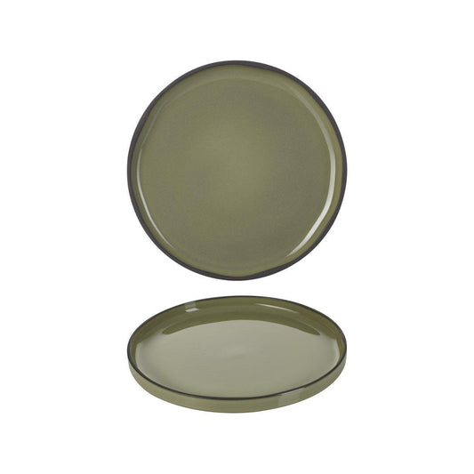 Revol Caractere Cardamom Round Plate 260mm (Box of 4) - Kitchenly