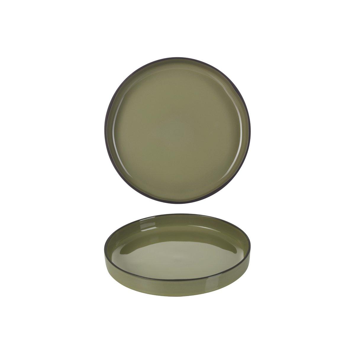 Revol Caractere Cardamom Gourmet Plate 230mm (Box of 4) - Kitchenly