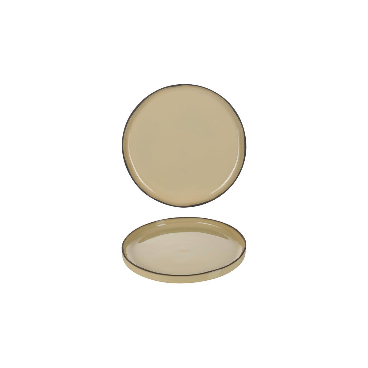 Revol Caractere Nutmeg Round Plate 210mm (Box of 4) - Kitchenly