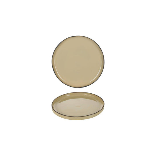 Revol Caractere Nutmeg Round Plate 210mm (Box of 4) - Kitchenly