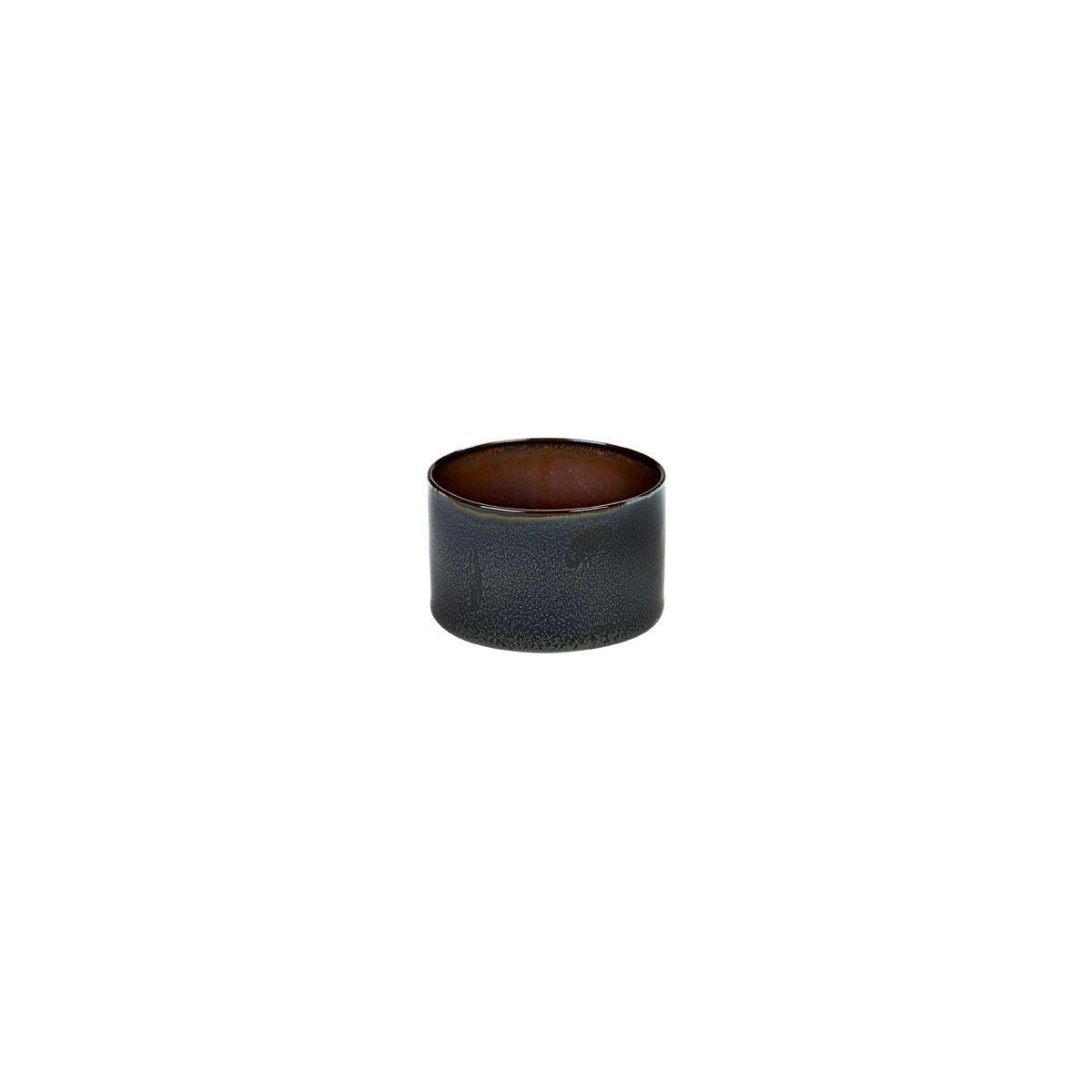 Serax Terres De Reves Dark Blue Rust Interior Cylinder 75mm - Kitchenly