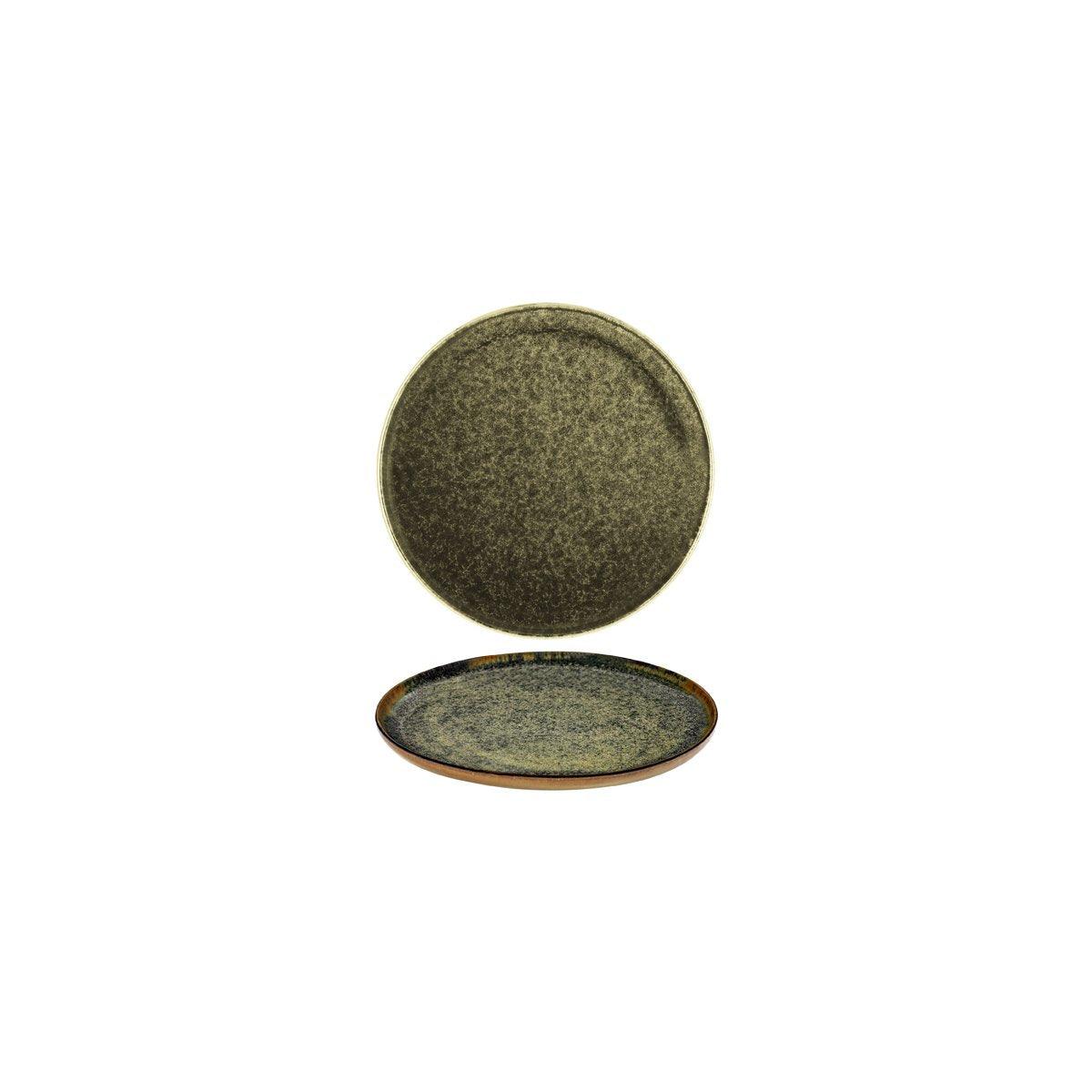 Serax Surface Indi Grey Round Bread Plate 160mm - Kitchenly