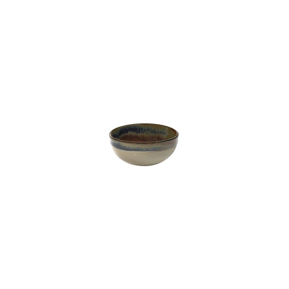 Serax Surface Rusty Brown Round Bowl 90mm - Kitchenly