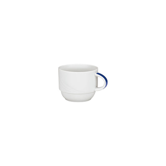 Schonwald Donna Senior Decor Stackable Cup with Dark Blue Band 180ml (Box of 12)