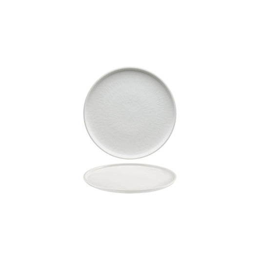 Schonwald Shiro Round Flat Coupe Plate 170mm With Relief Design (Box of 12) - Kitchenly