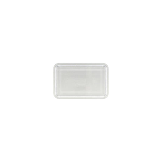 Schonwald Donna Senior Rectangular Salad Dish Lid 130x98mm Clear (Box of 12) - Kitchenly