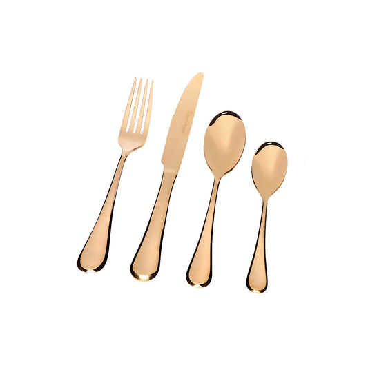 Stanley Rogers Chelsea Gold 24pc Cutlery Set