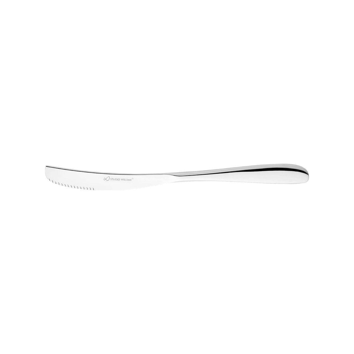 Studio William Olive Mirror Steak Knife (Box of 12) - Kitchenly