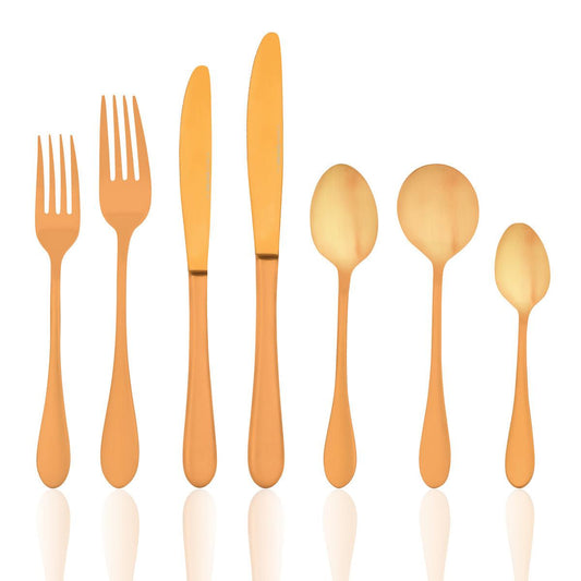 Tablekraft Soho Gold Cutlery Set 56pc - Kitchenly