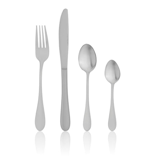 Tablekraft Soho Matt Cutlery Set 24pc - Kitchenly