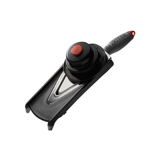 De Buyer Mandoline Kobra with Adjustable V Blade Extra Fine to 5mm 365x122x80mm - Kitchenly