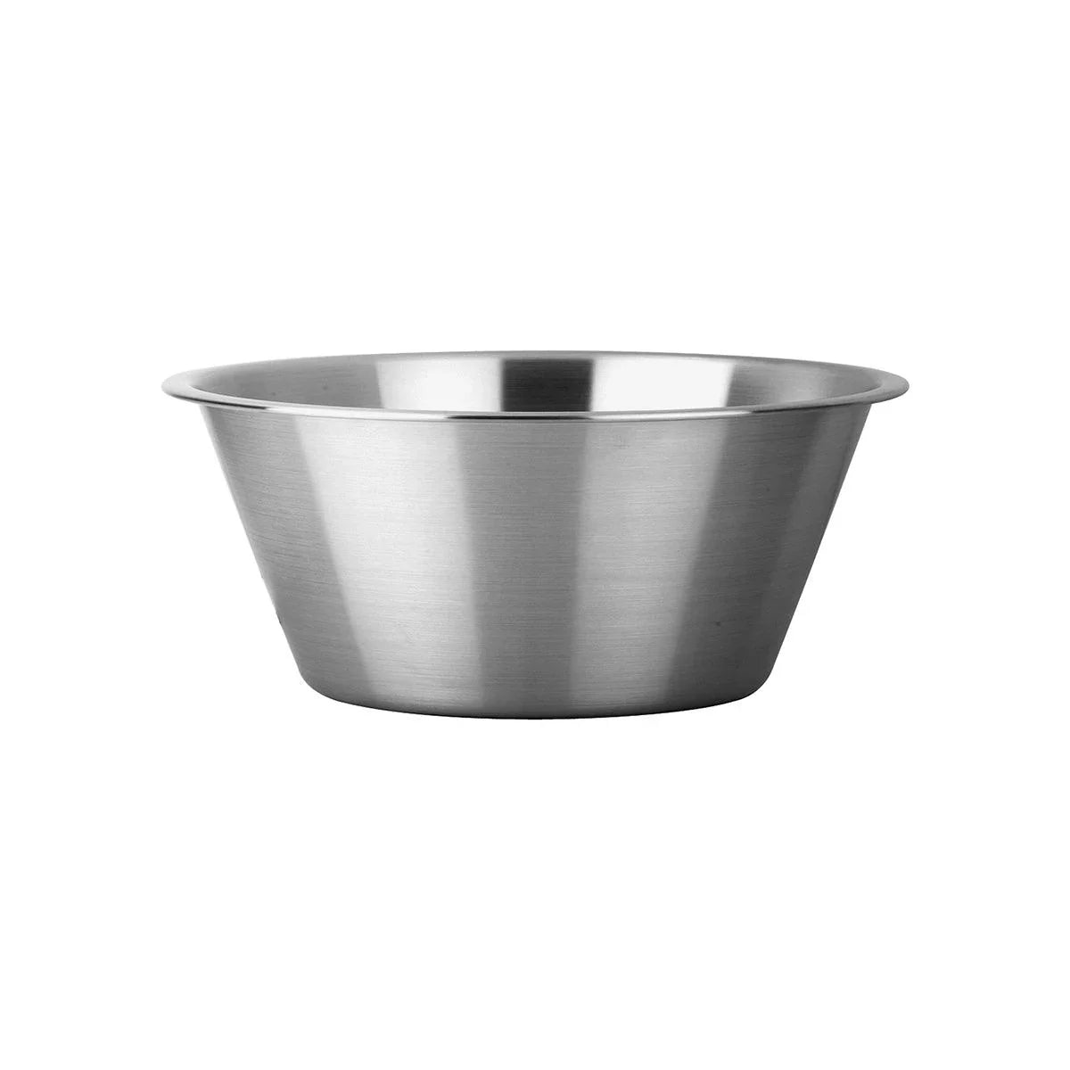 Chef Inox Mixing Bowl Tapered 240x110mm / 2.5Lt - Kitchenly