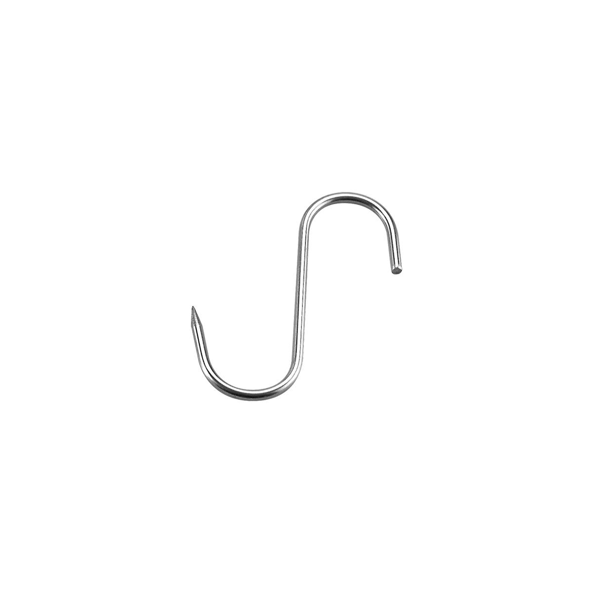 Inox Macel Hook 1 Point 120x5mm (Box of 10) - Kitchenly
