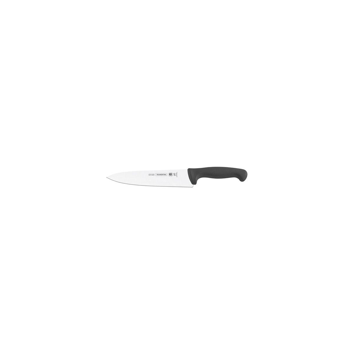 Tramontina Professional Master Meat / Carving Knife Curved Blade Black 255mm - Kitchenly