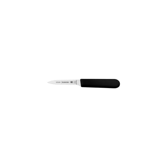 Tramontina Professional Master Black Handle Paring Straight Edge 70mm - Kitchenly